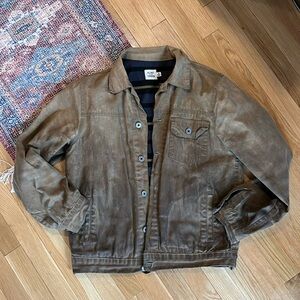 Flint & Tinder Waxed Trucker Jacket